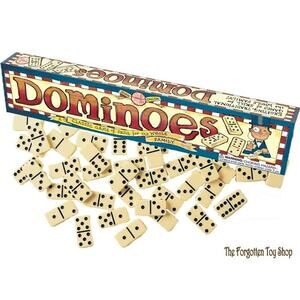 NEW House of Marbles DOMINOES Devon England 28 Sealed Pieces w/ Instructions